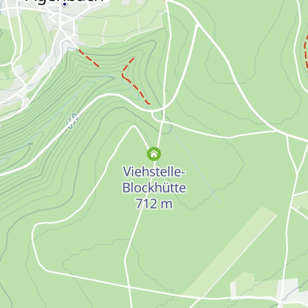 Map of Viehstelle-Blockhütte