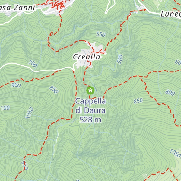Map of Cappella di Daura
