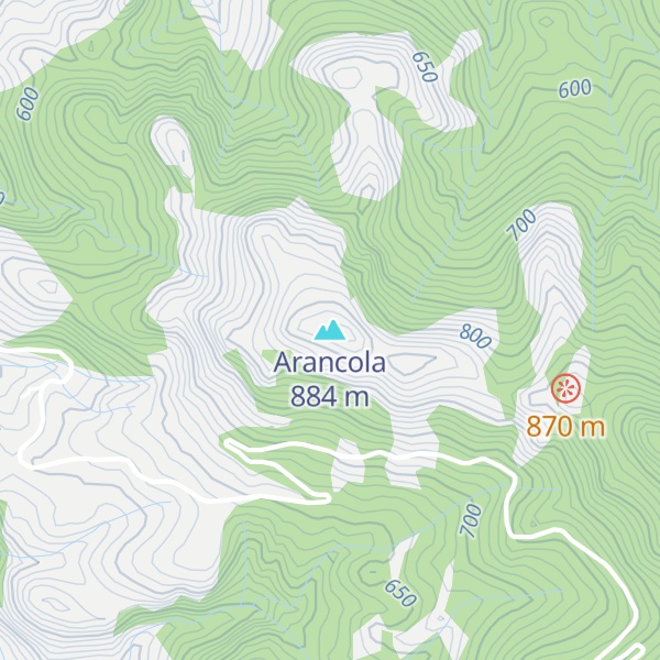 Map of Arancola