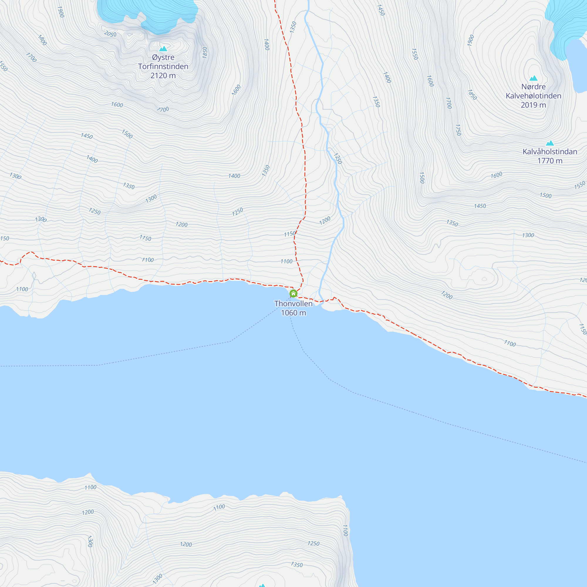 Thonvollen map