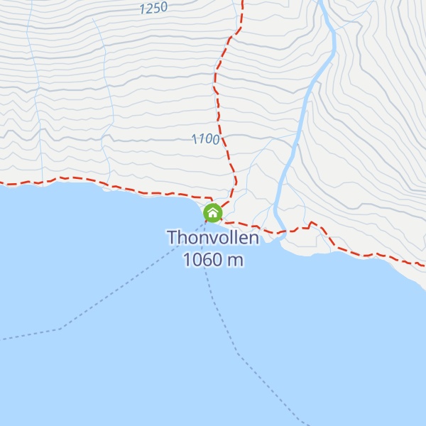 Map of Thonvollen