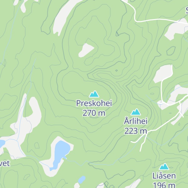 Map of Preskohei