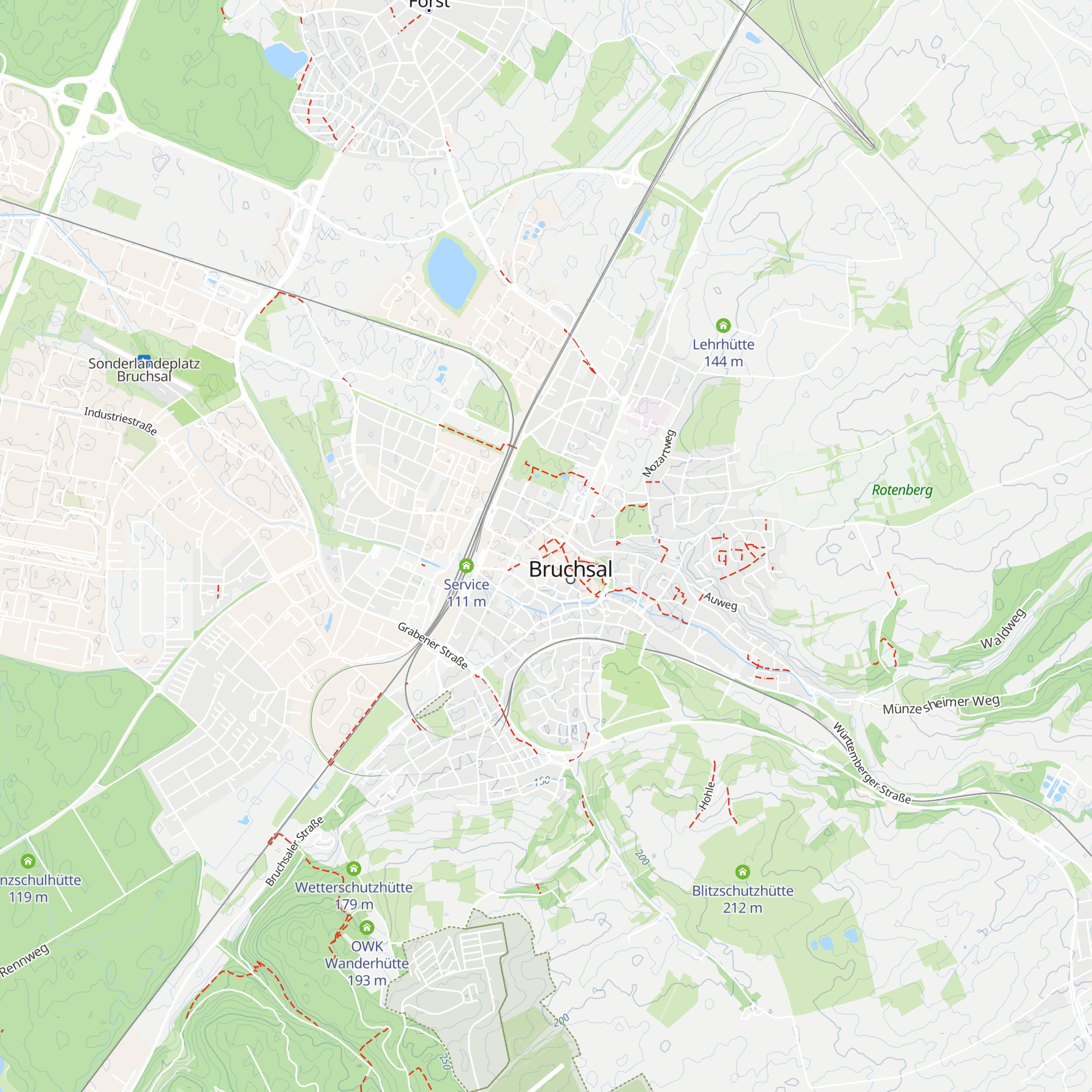 Touristinformation H7 map