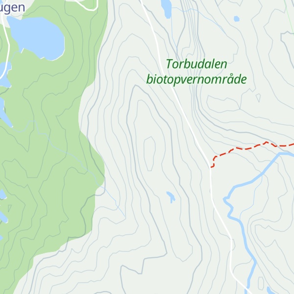 Map of Sandvasshaugan