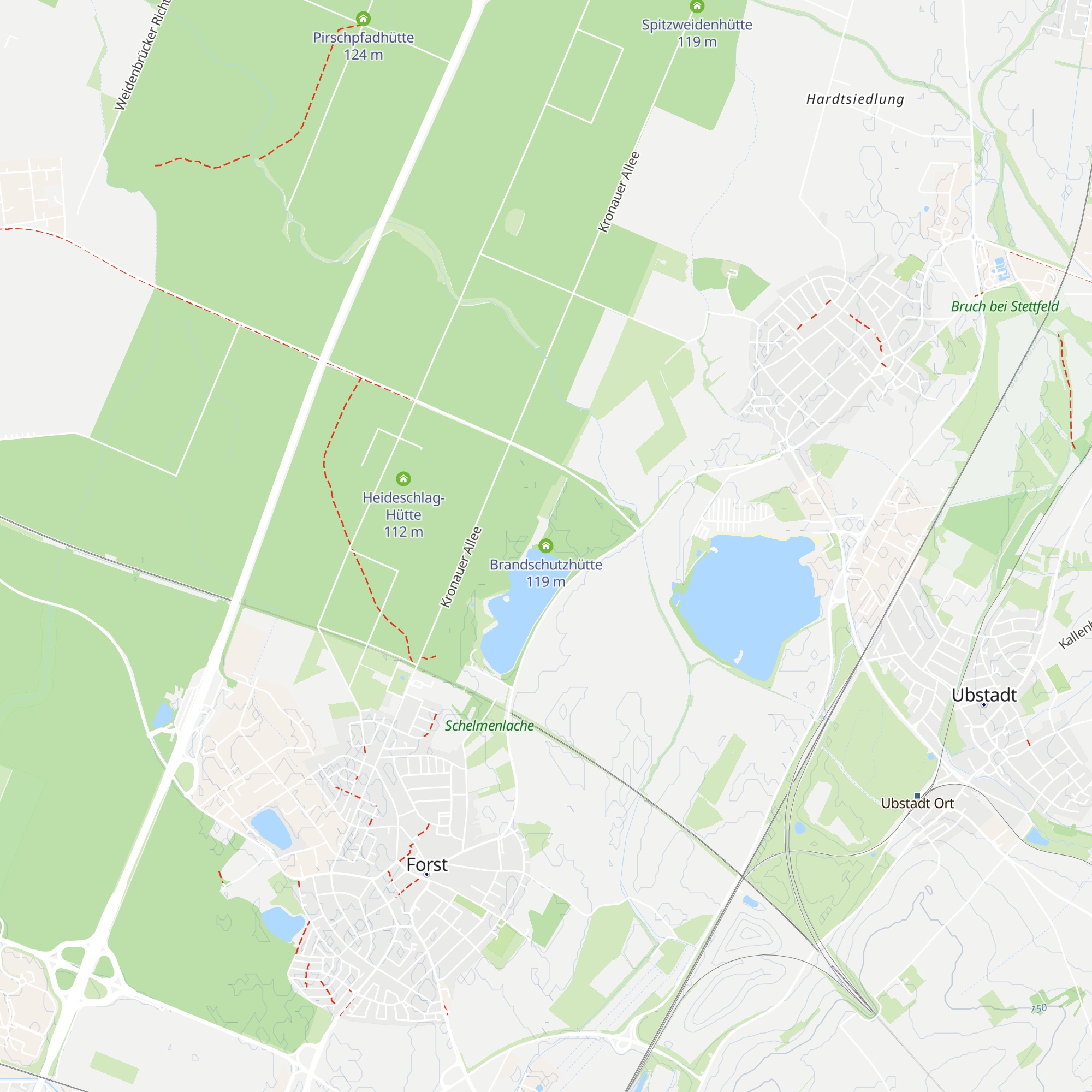 Brandschutzhütte map