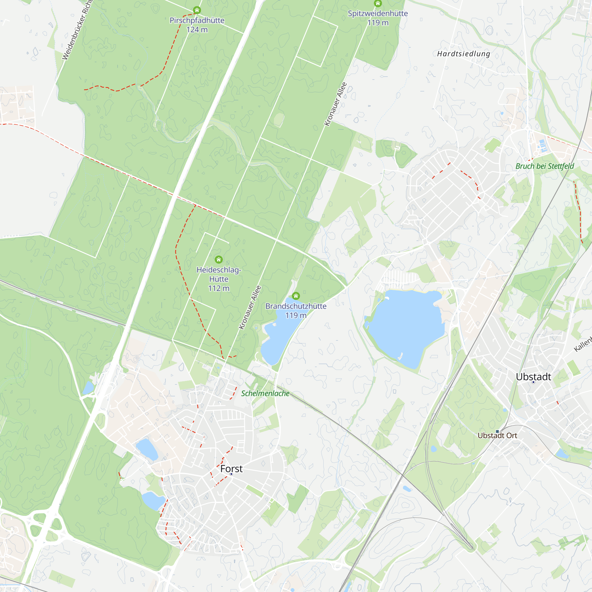 Brandschutzhütte map