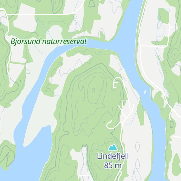 Map of Sundsåsen