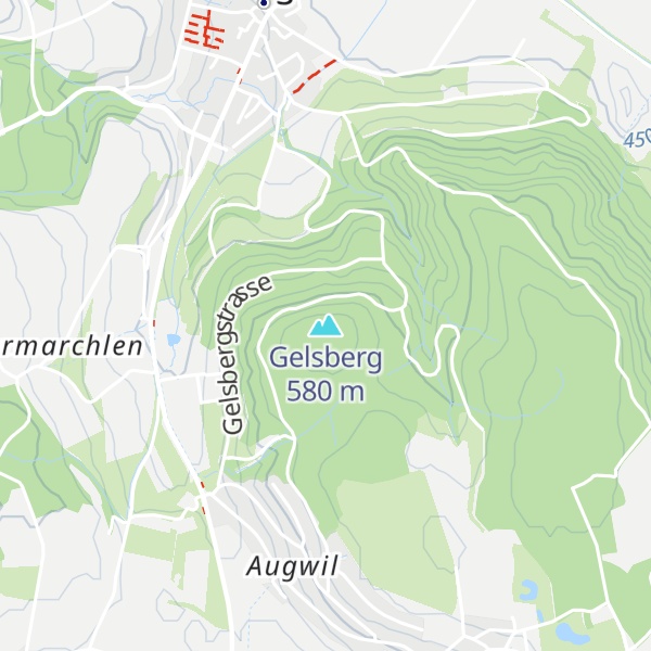 Map of Gelsberg