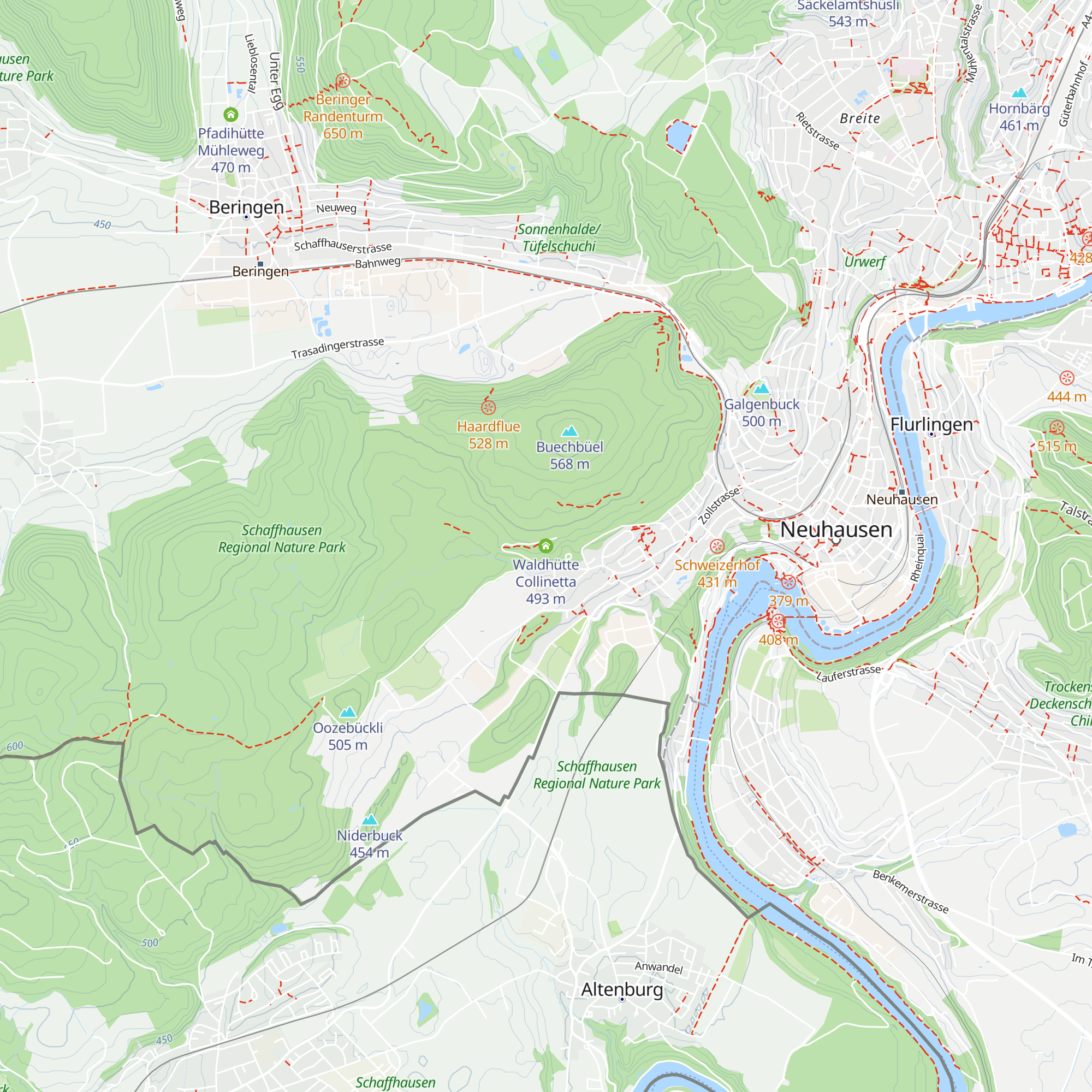 Waldhütte Collinetta map