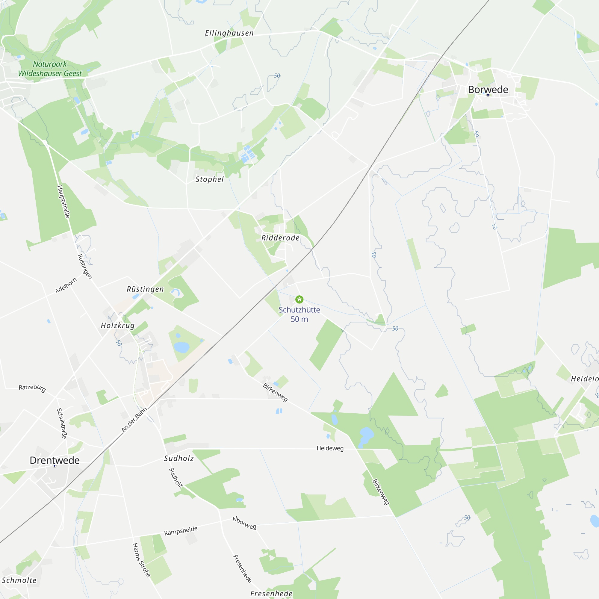 Schutzhütte map