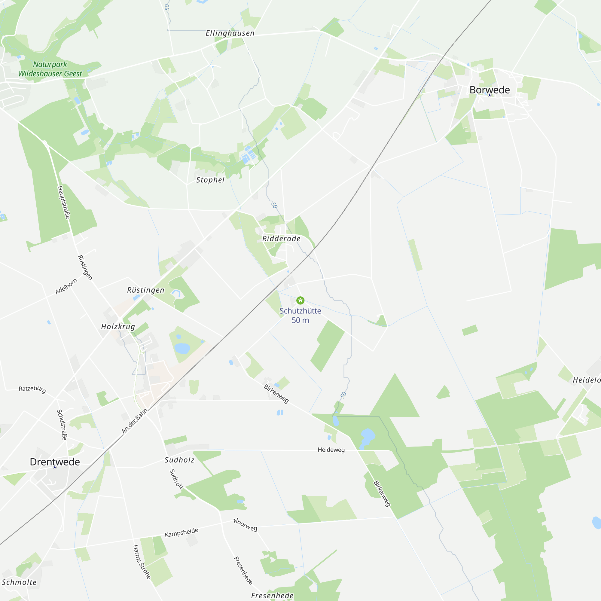 Schutzhütte map