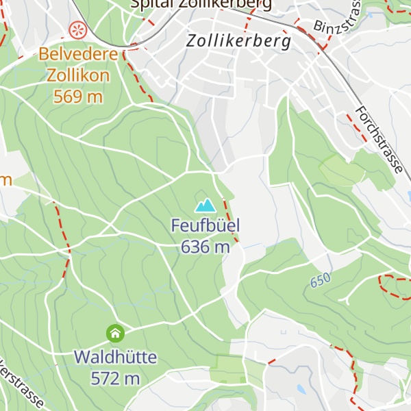 Map of Feufbüel