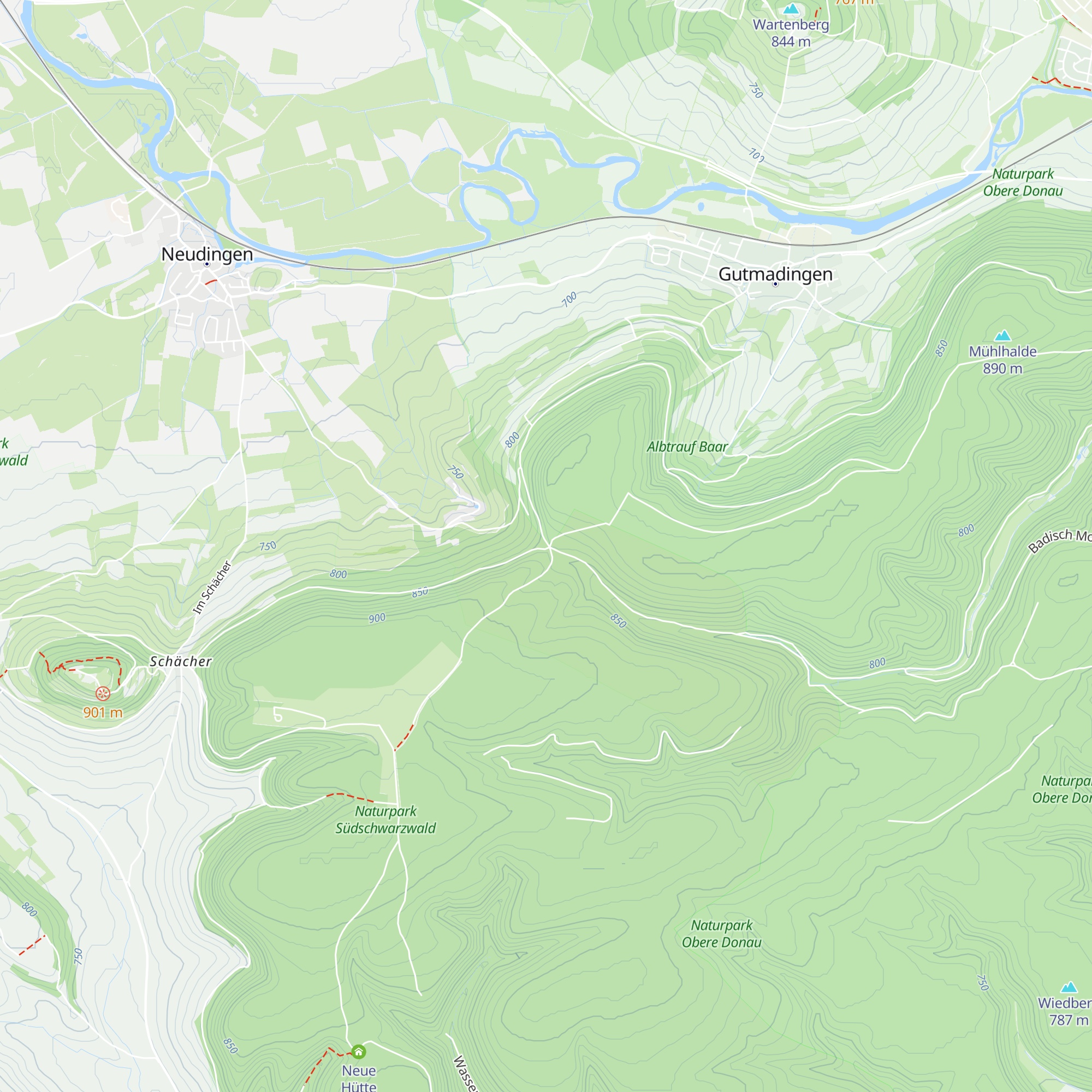 Wendthütte map