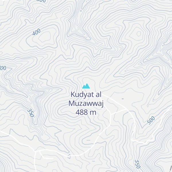 Map of Kudyat al Muzawwaj