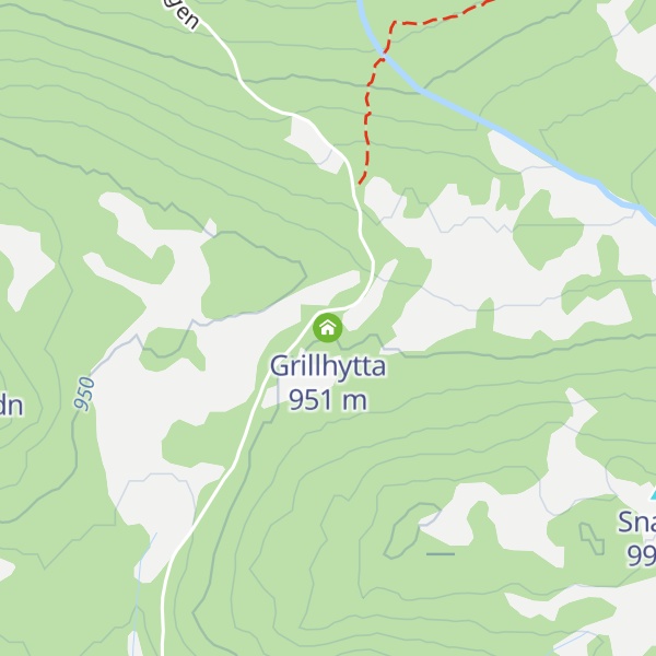 Map of Grillhytta