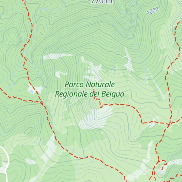 Map of Rocca del Turnou Cima Nord