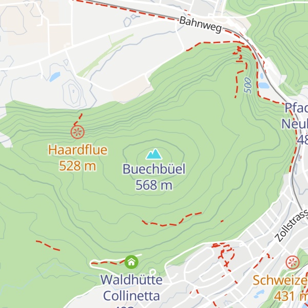 Map of Buechbüel