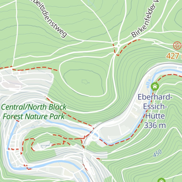 Map of Neuenbürger Kopf