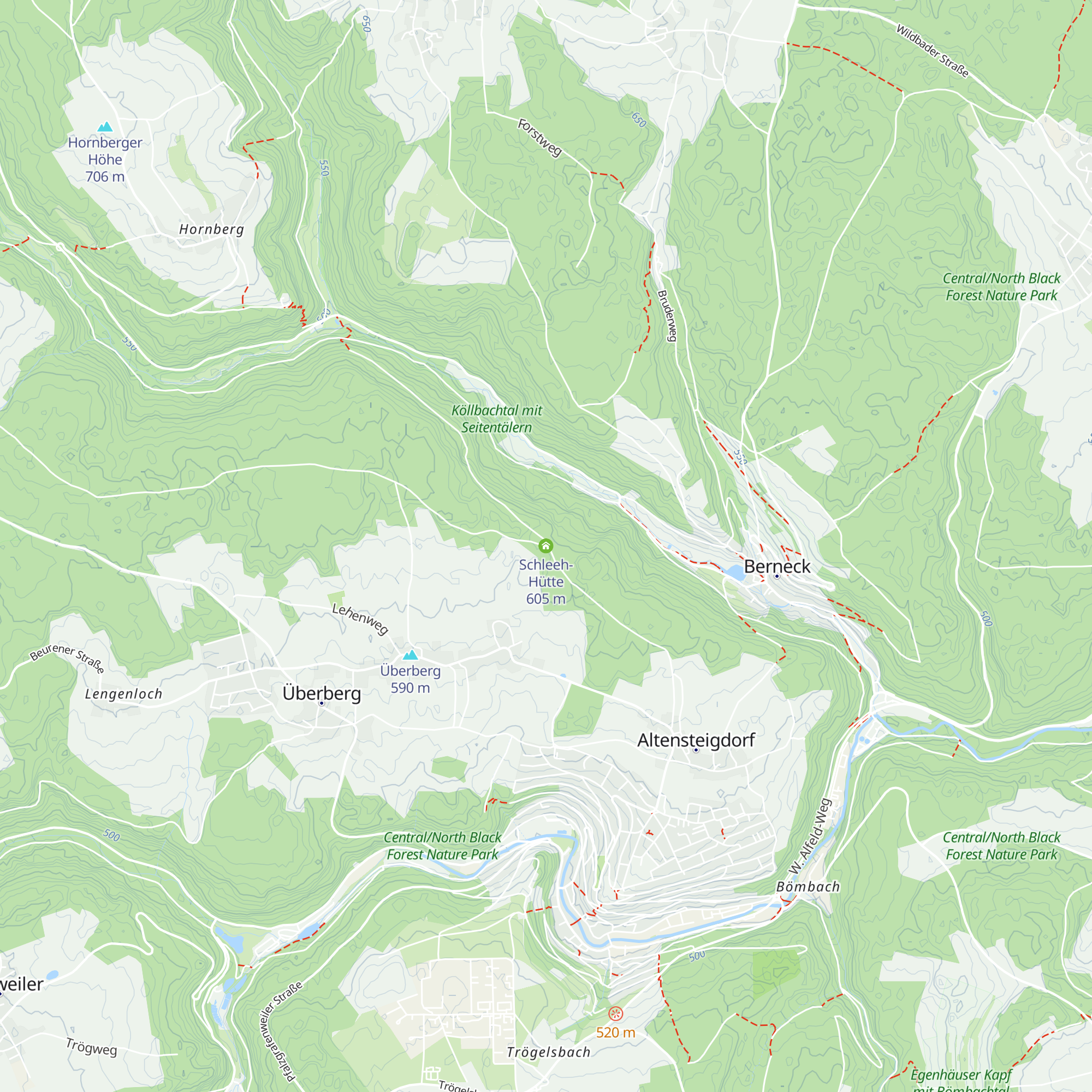 Schleeh- Hütte map