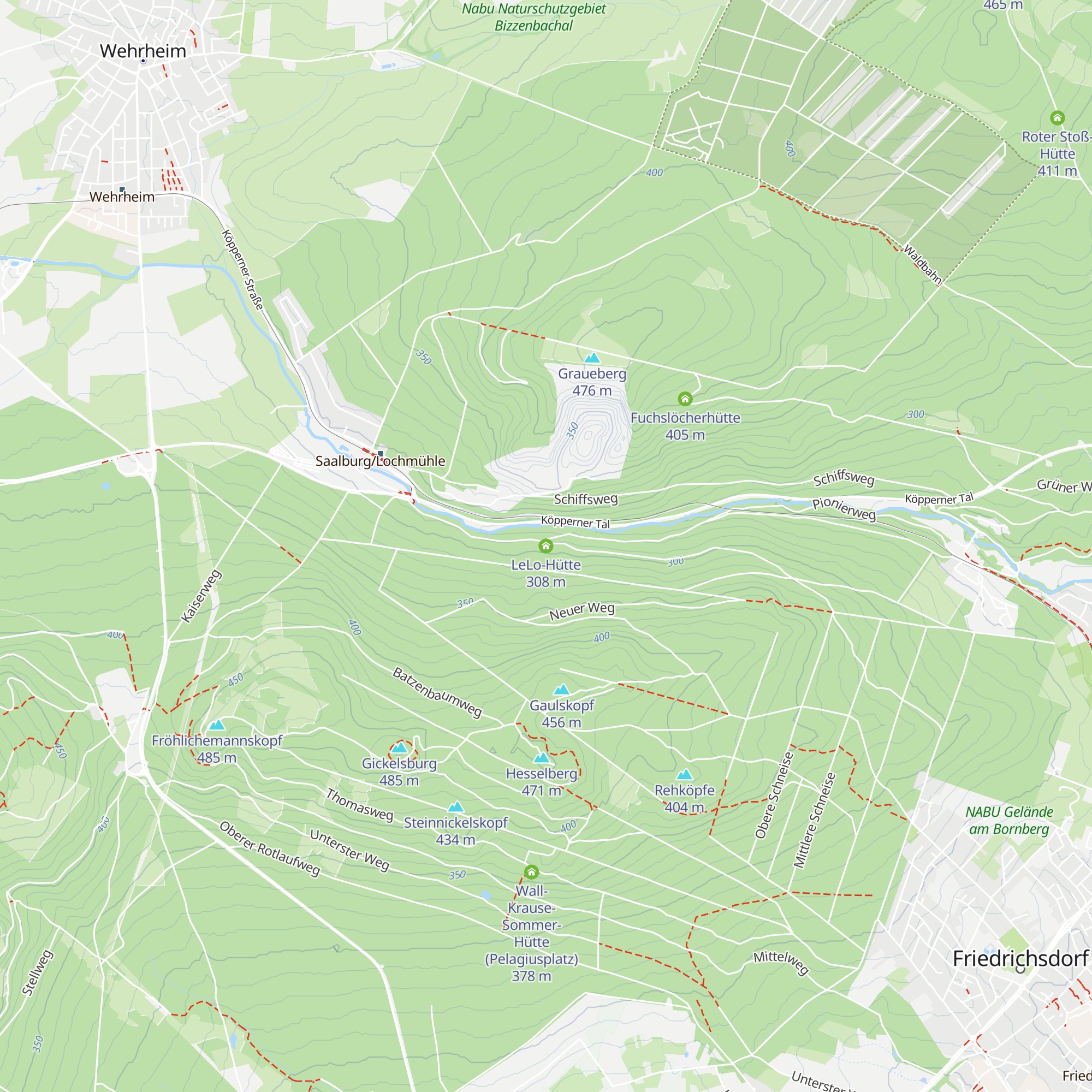 LeLo-Hütte map
