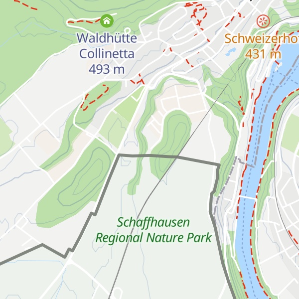 Map of Hütte