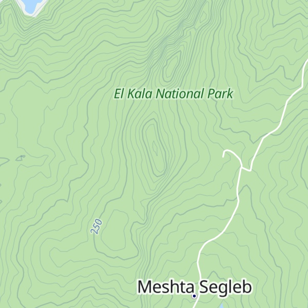 Map of Djebel Segleb