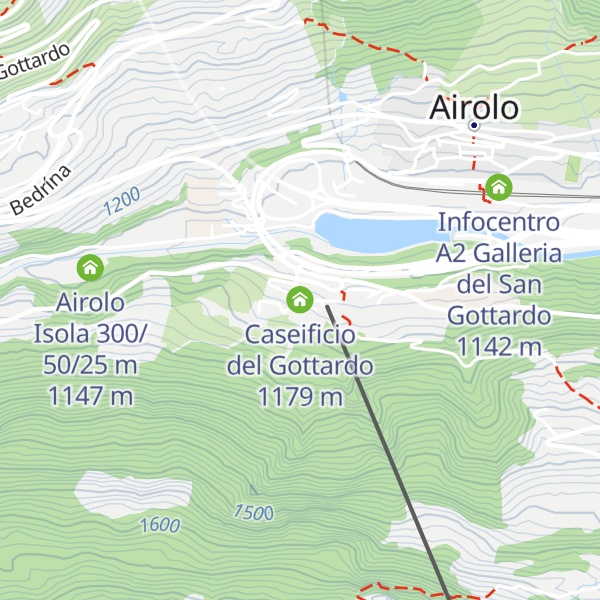 Map of Caseificio del Gottardo