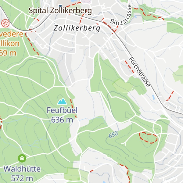 Map of Spitzhütte