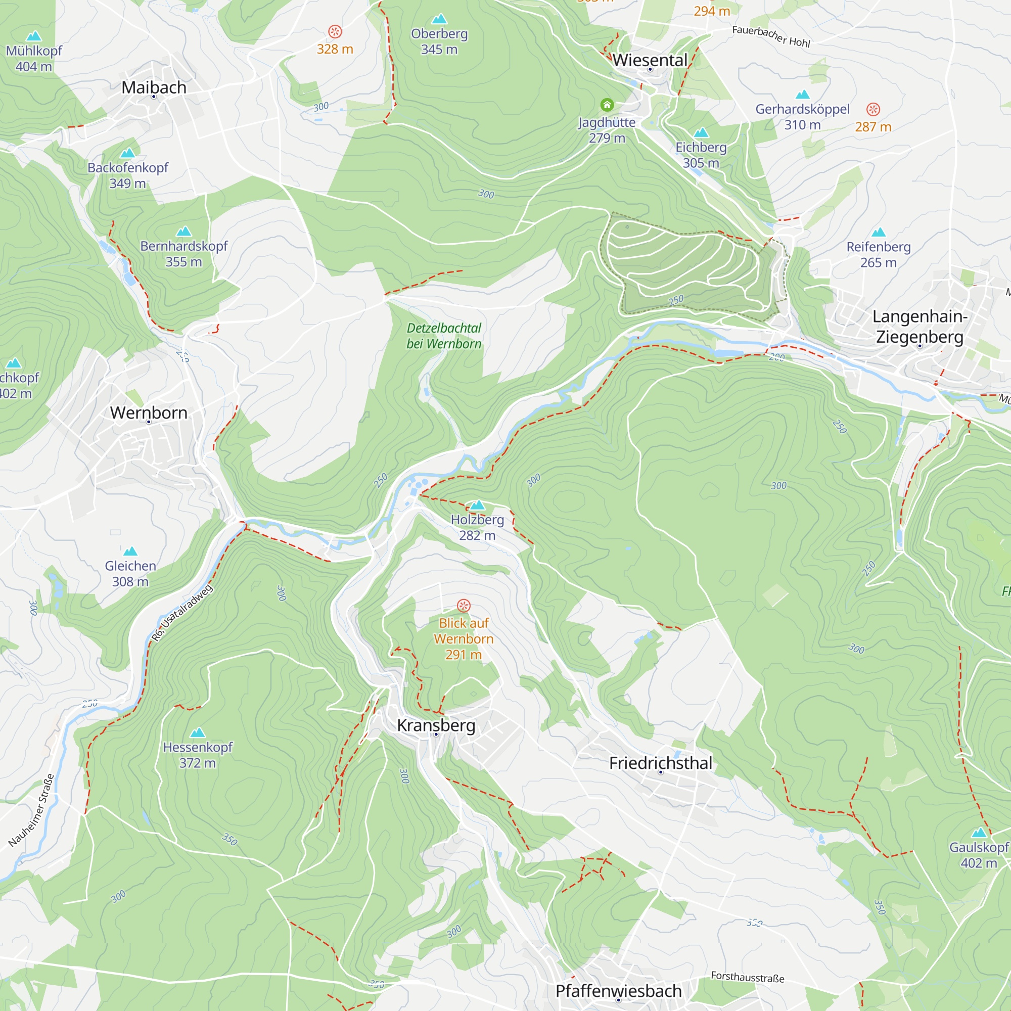 Heinrich Hörle Hütte map
