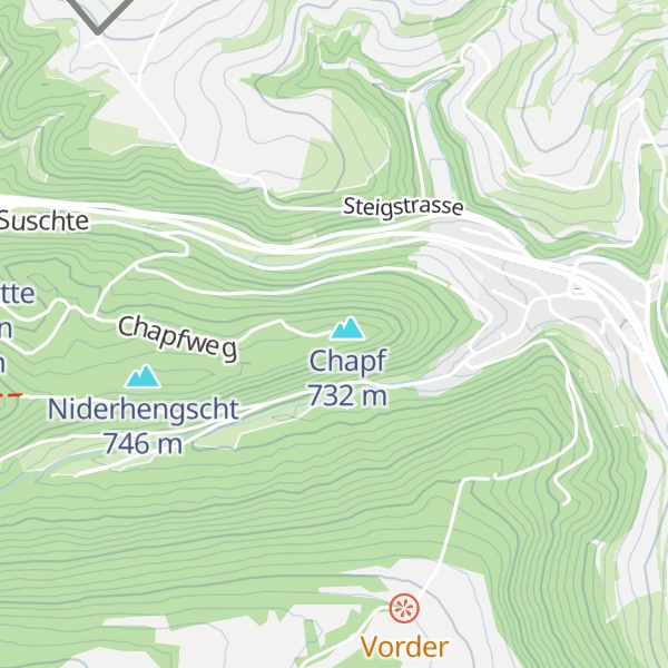 Map of Chapfhütte