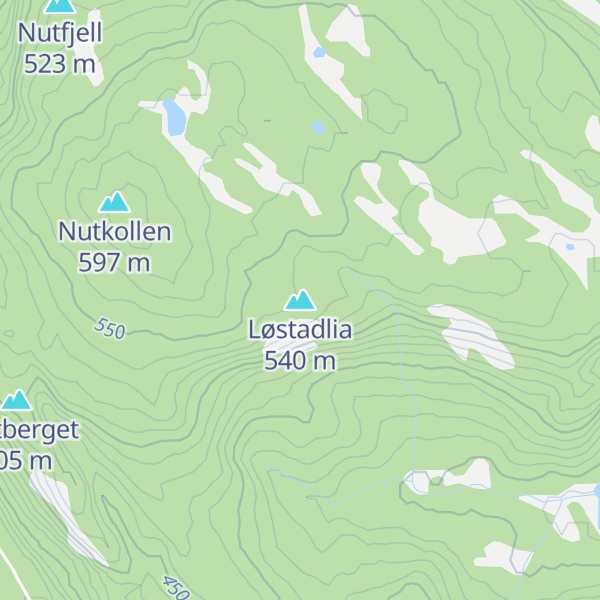 Map of Løstadlia