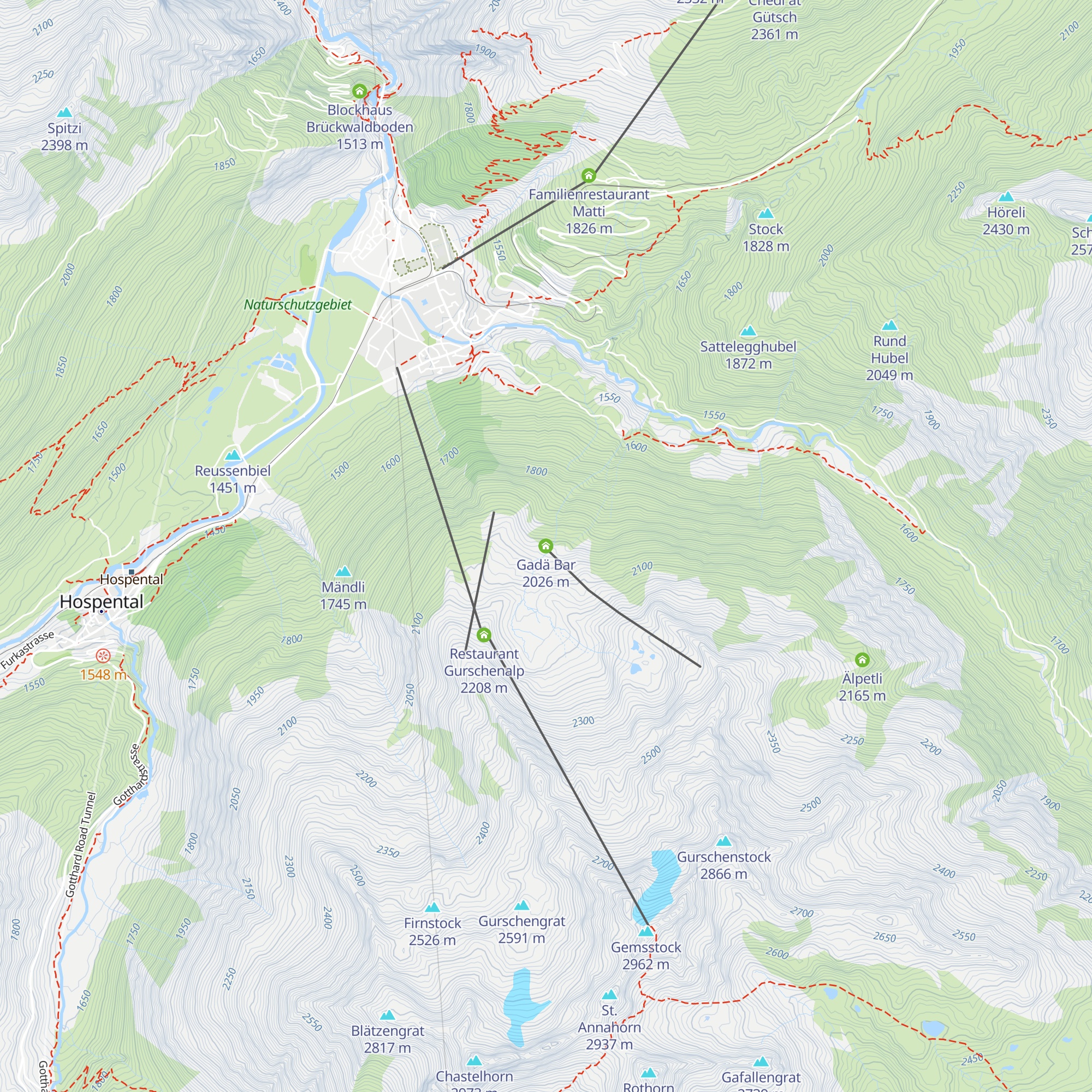 Gadä Bar map