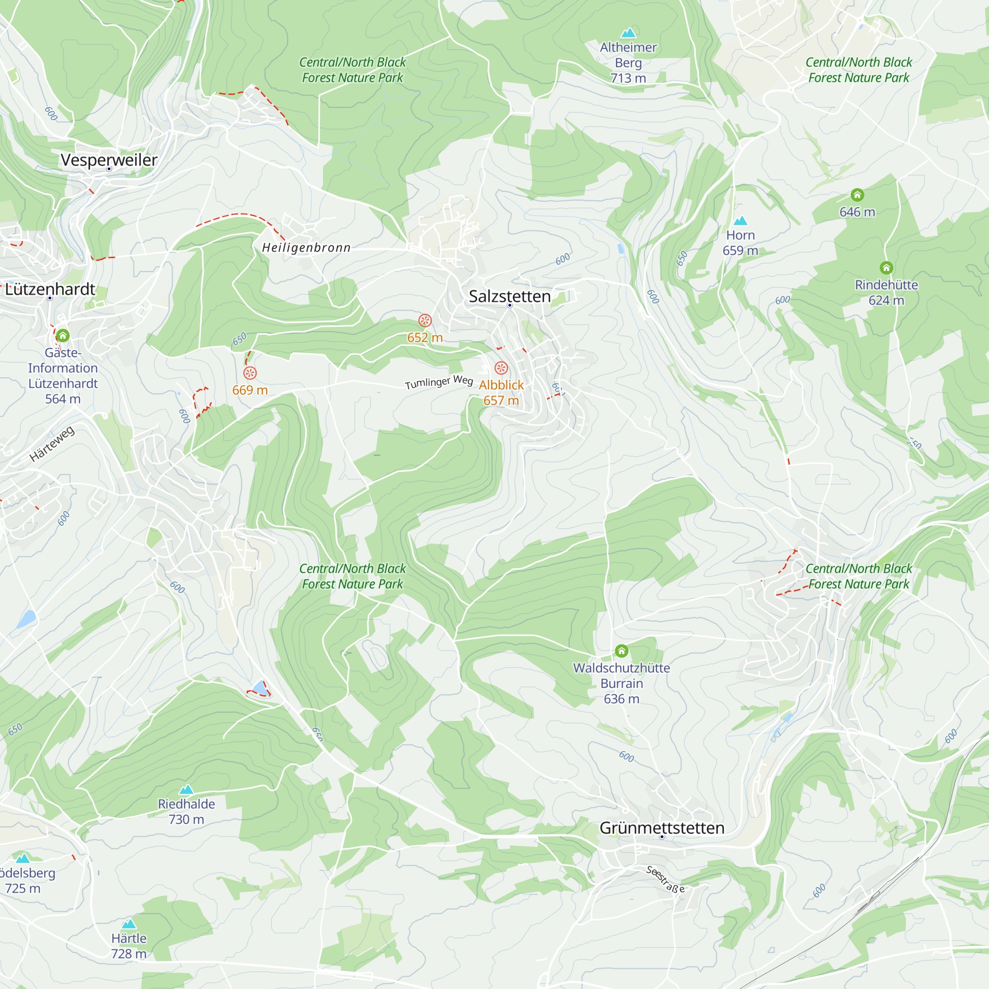 Grillhütte Ochsenkopf map