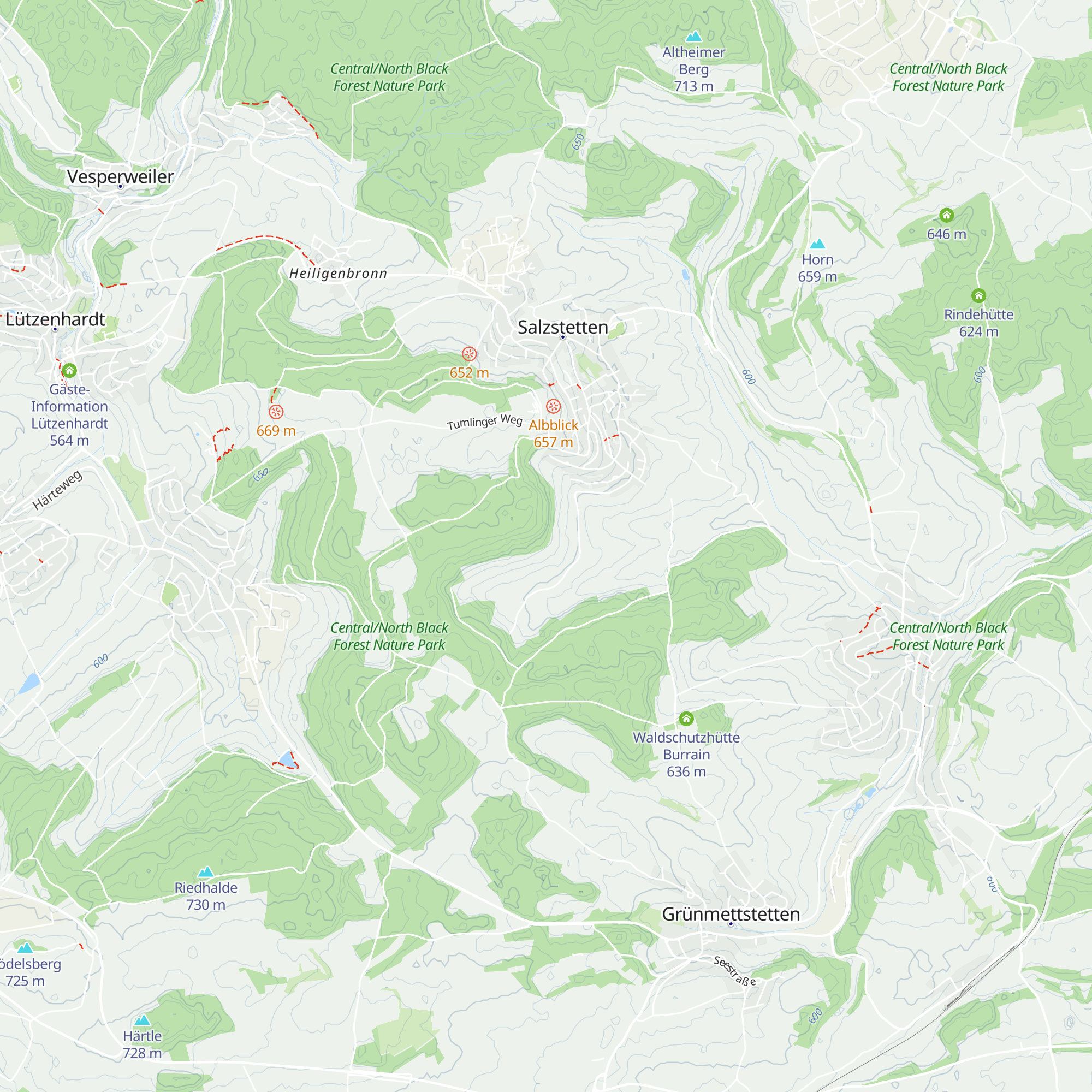 Grillhütte Ochsenkopf map