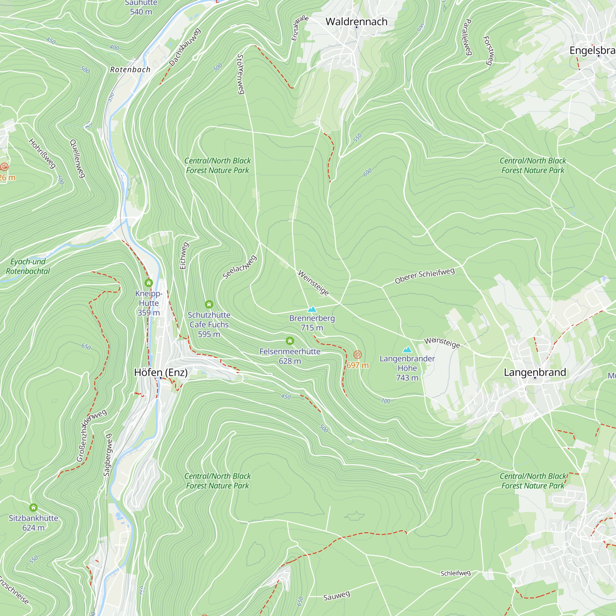 Hubertushütte map