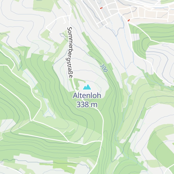 Map of Altenloh
