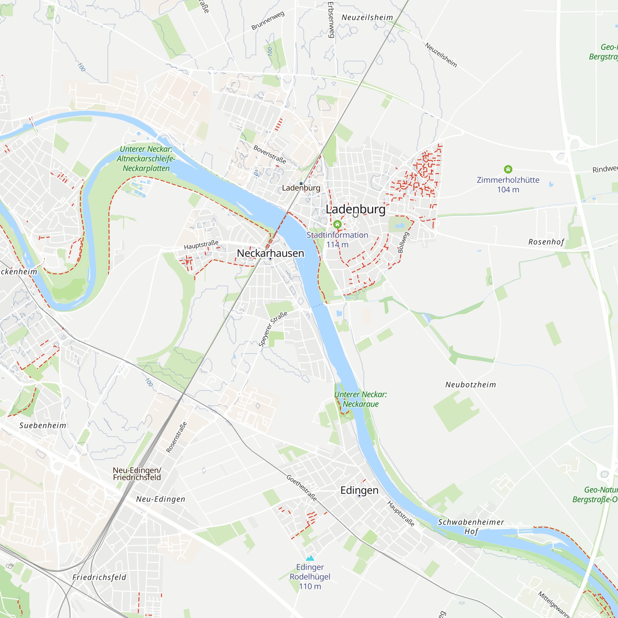 Max-Hütte map