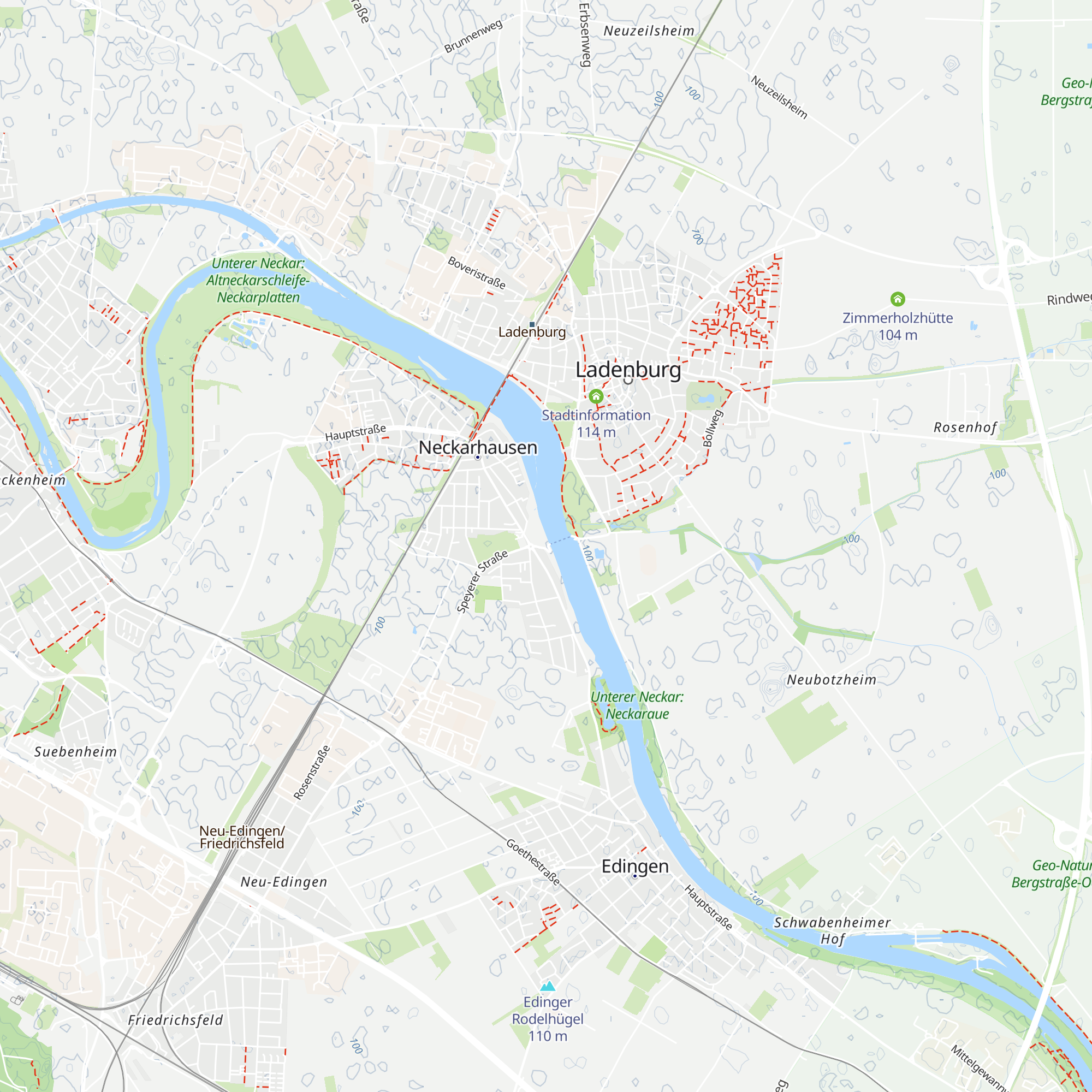 Max-Hütte map