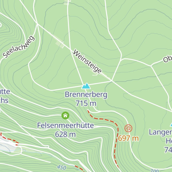 Map of Brennerberg