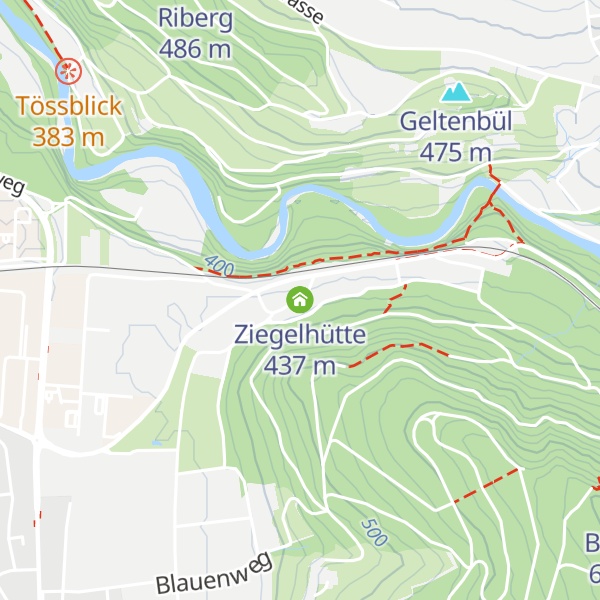 Map of Ziegelhütte
