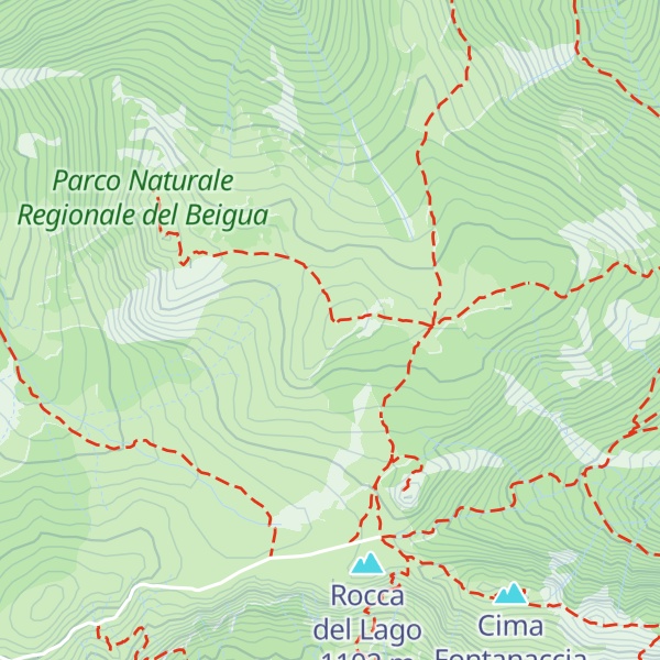 Map of Bric Damè