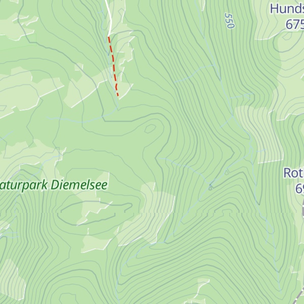 Map of Peters Hütte