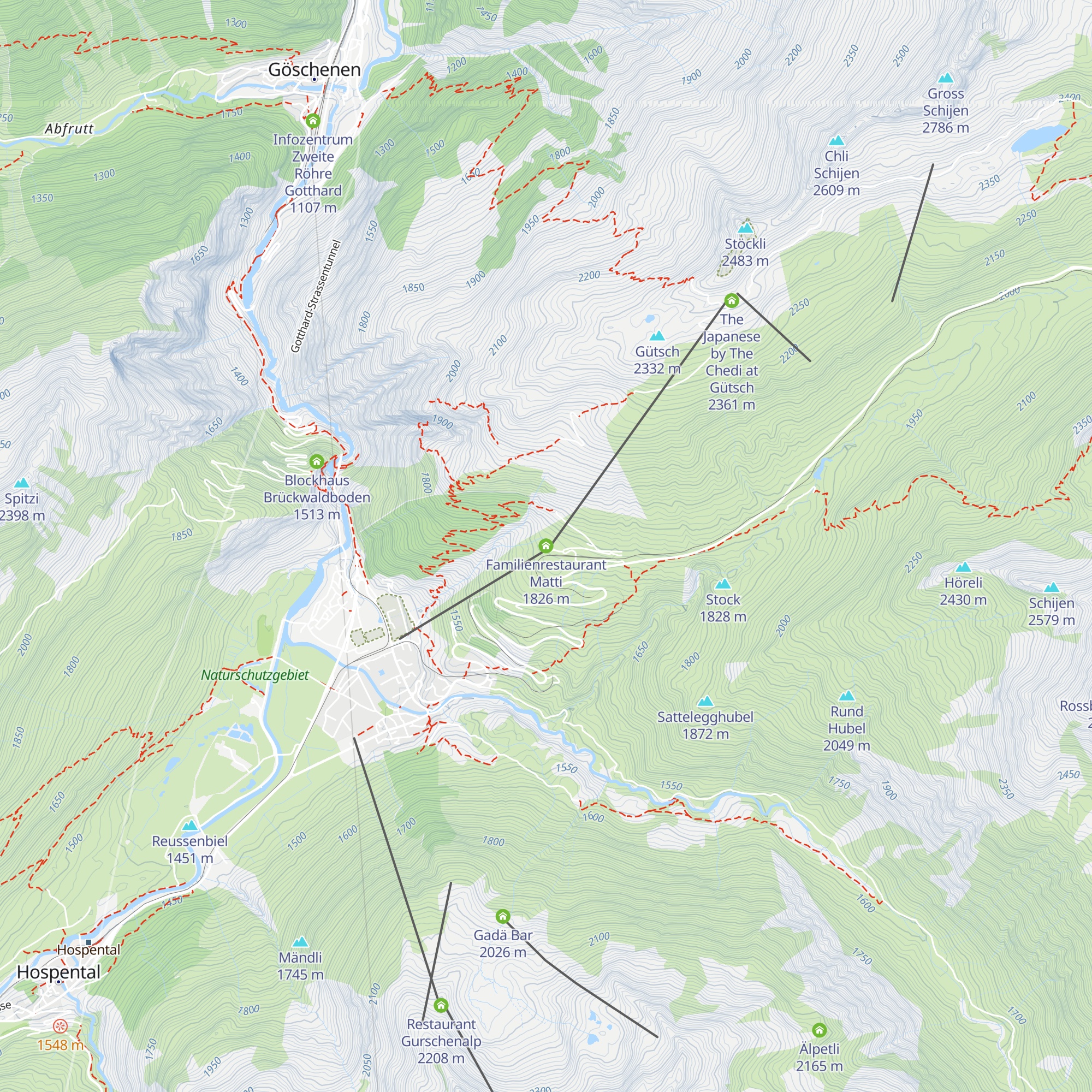 Familienrestaurant Matti map