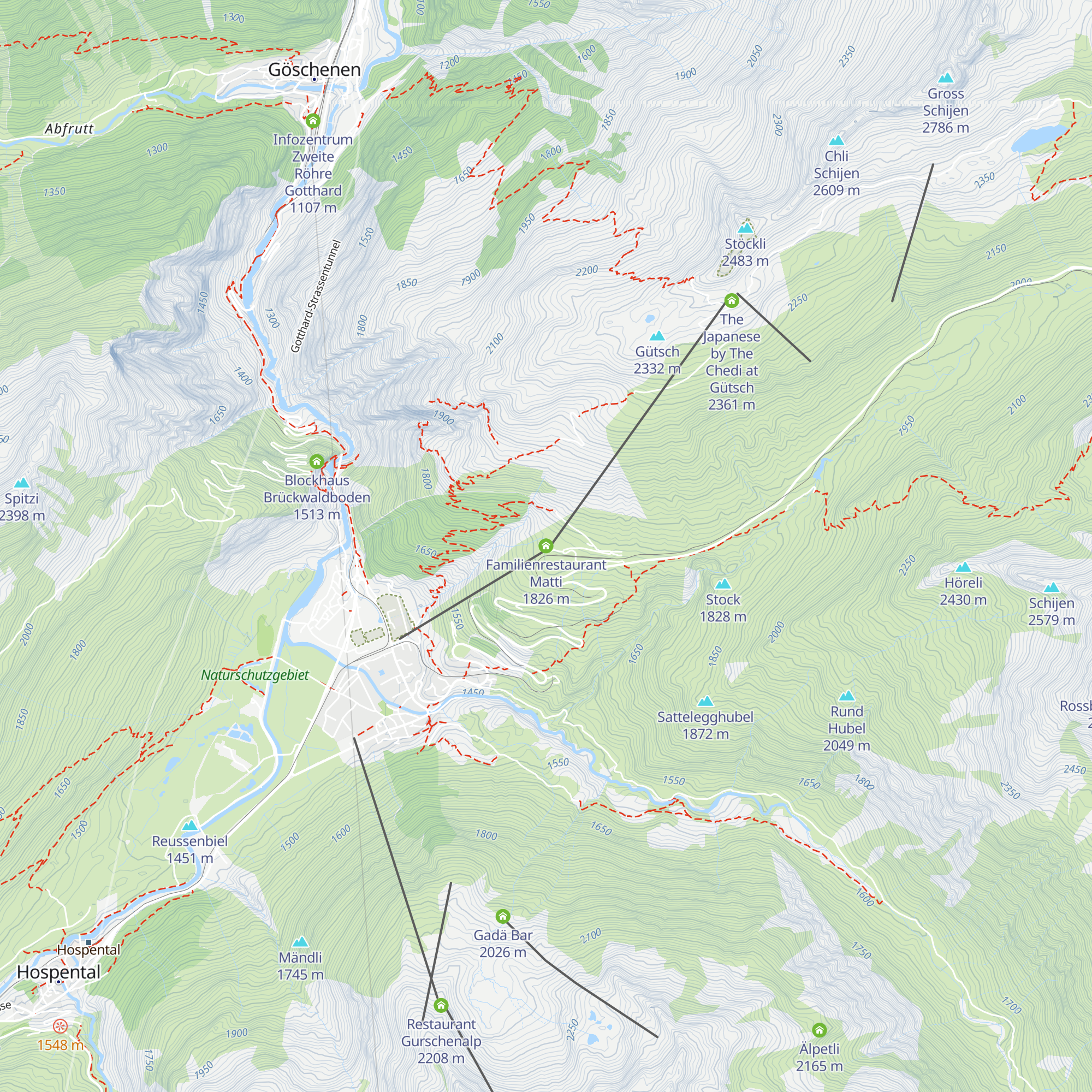 Familienrestaurant Matti map