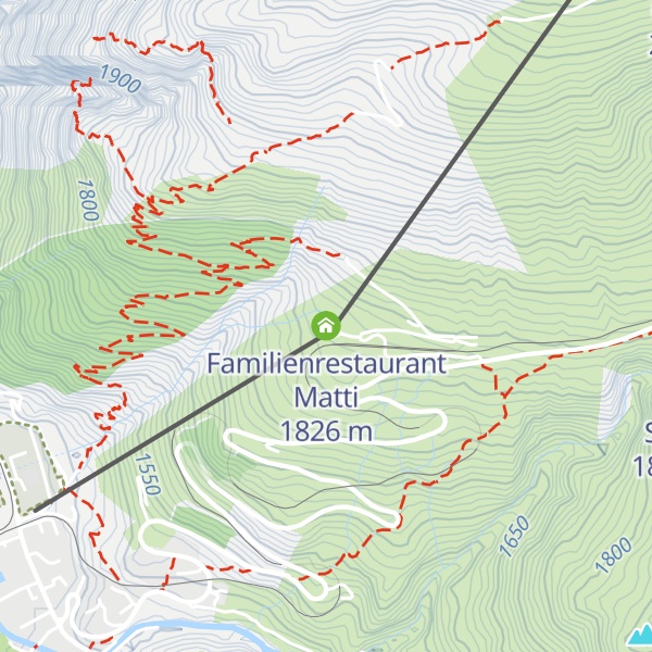 Map of Familienrestaurant Matti