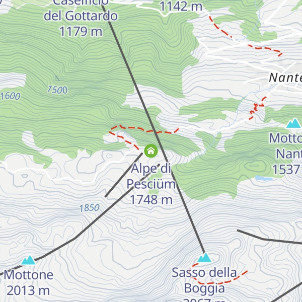 Map of Alpe di Pesciüm