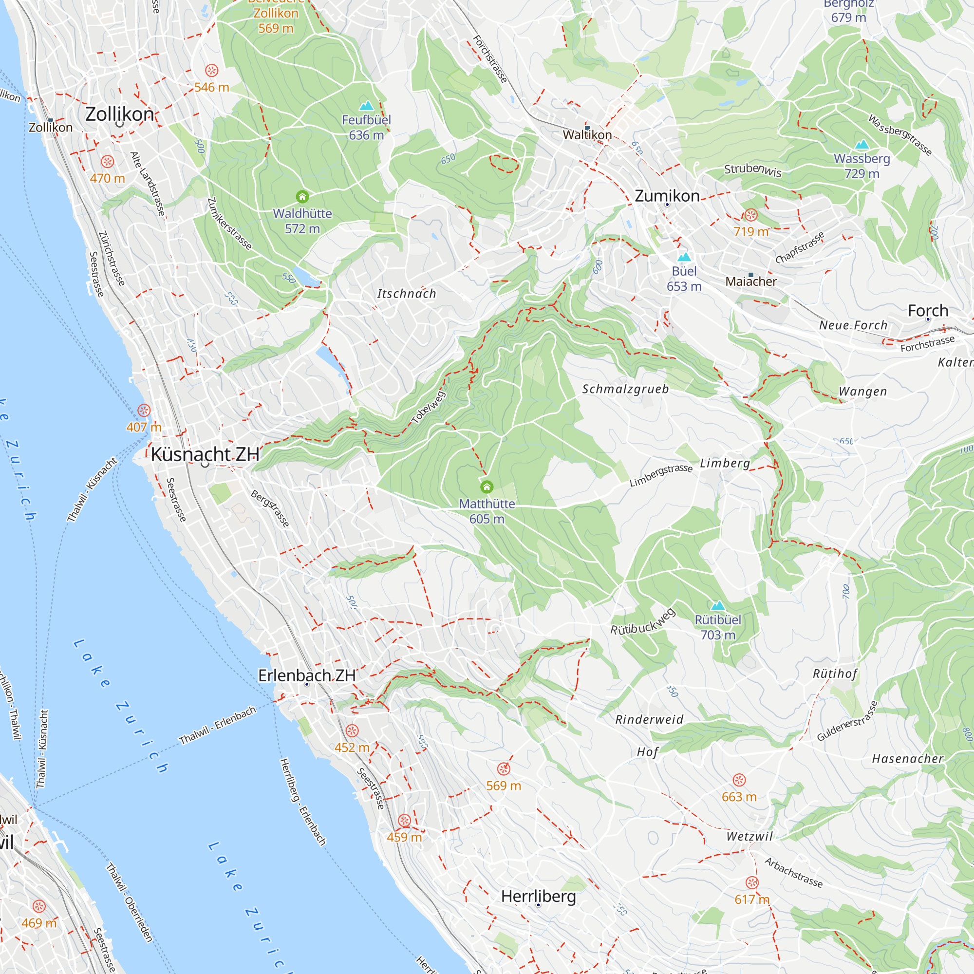 Matthütte map