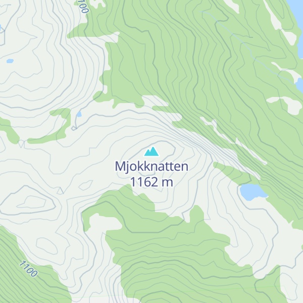 Map of Mjokknatten
