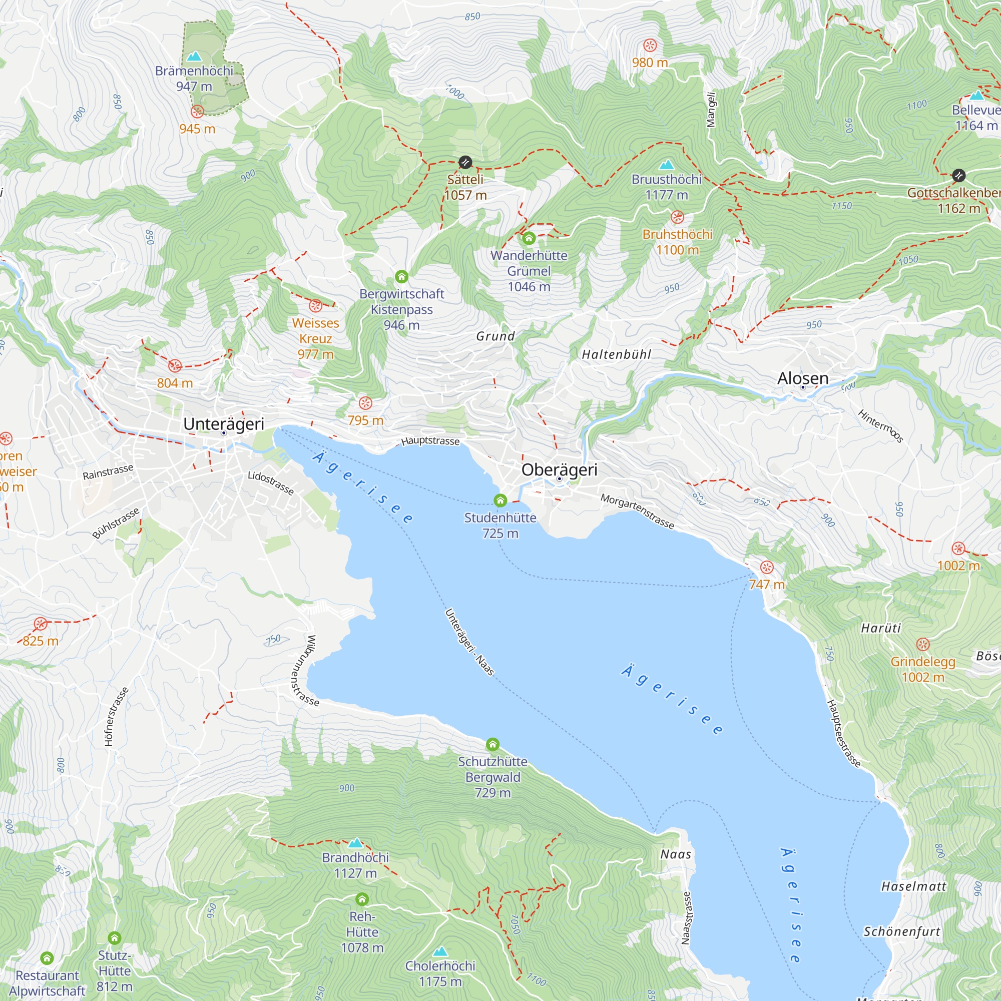 Studenhütte map