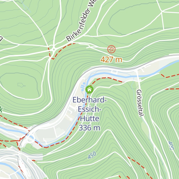 Map of Eberhard-Essich-Hütte